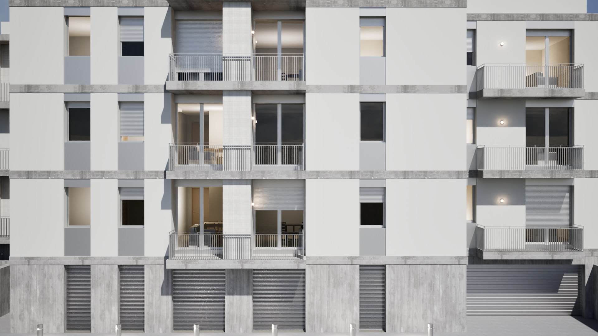 Edifício Residences Extrema - Fachada Traseira